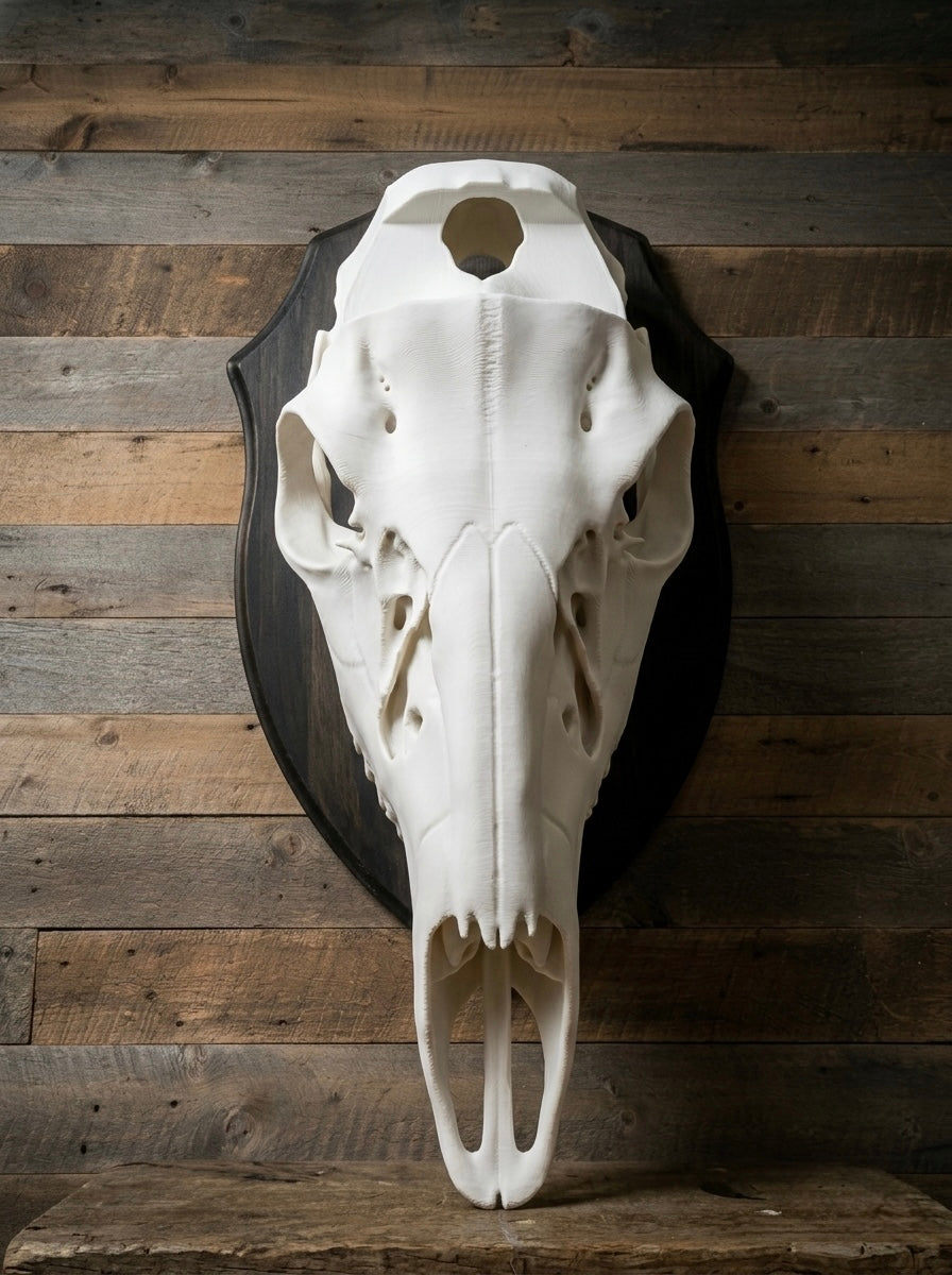 European skull plate skulls
