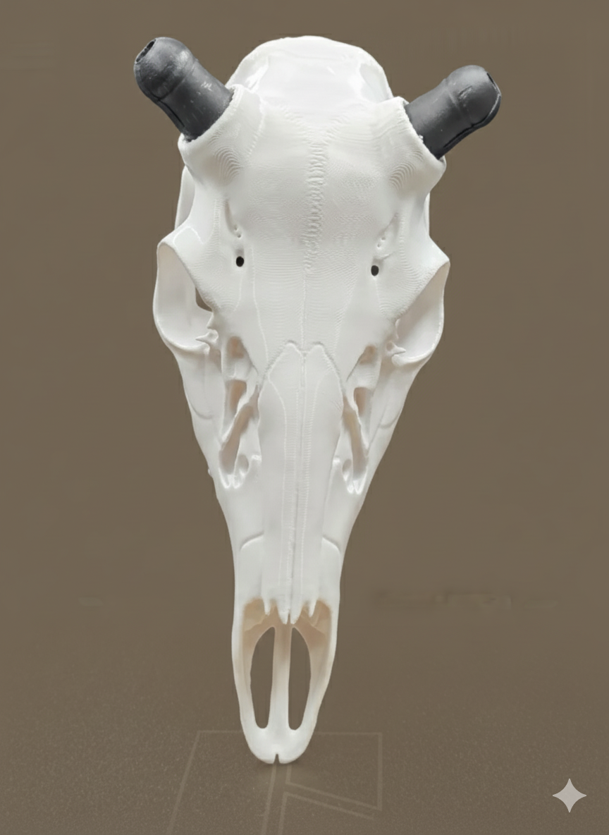 3D Printed Mule deer/whitetail skull