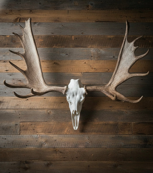 Moose skull