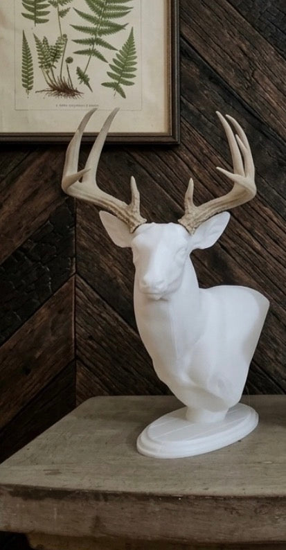 Whitetail sculpture